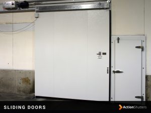 Horizontal sliding door installation in Birmingham